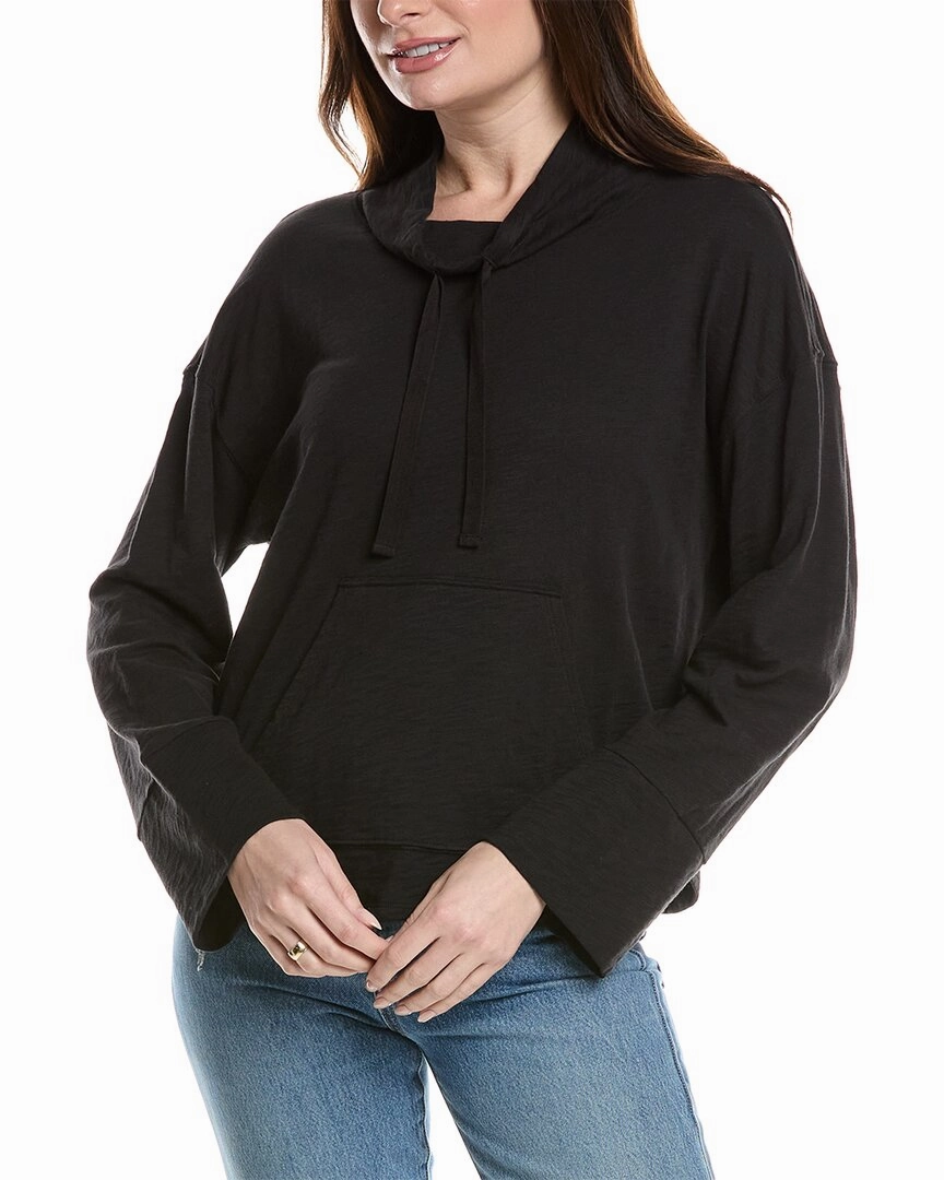 Lilla P Drawstring Neck Pullover Lightweight Comfort