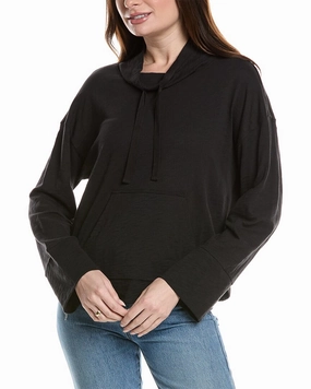 Lilla P Drawstring Neck Pullover Warm and Snuggly
