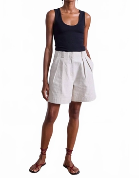 surfing attire Sneakers Linaza Short In Flax