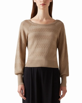 Anti Static Treatment LK Bennett Goldie Knitted Top