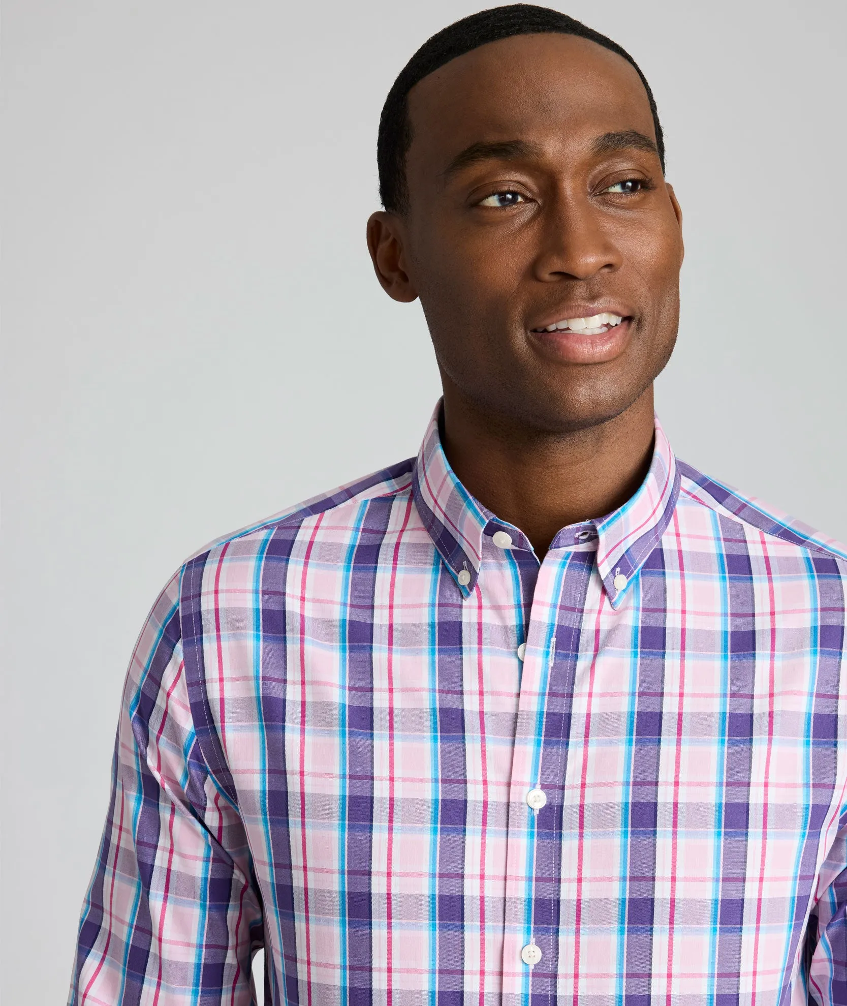 Unstructured Shoulder Wrinkle-Free Maitland Shirt