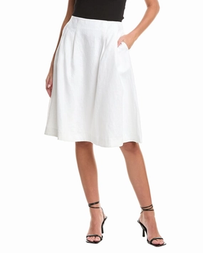Seraphina Linen Midi Skirt hypoallergenic material