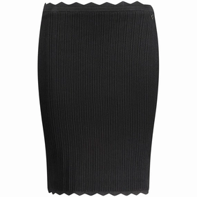 Draped Silhouette Ventilated Panels Guess Jeans Viscose Women's Skirt