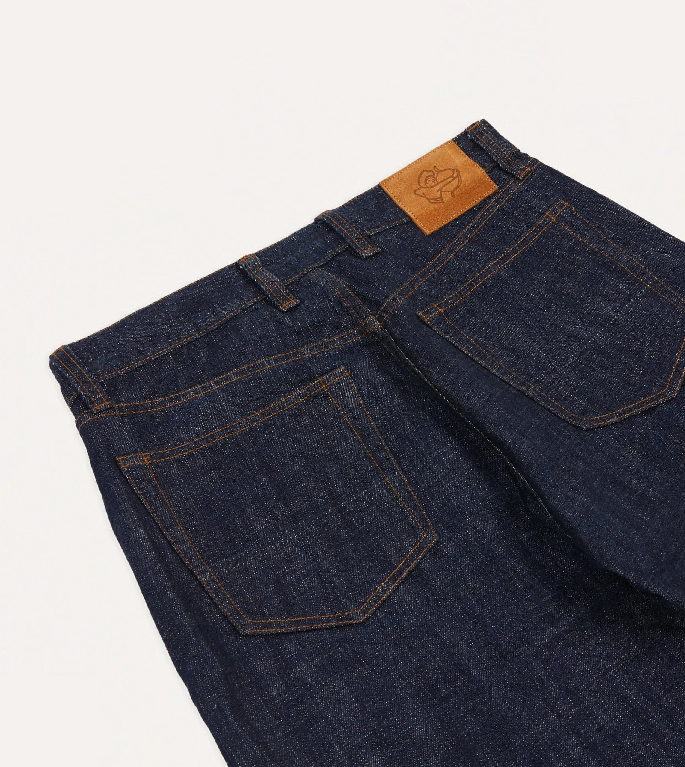 Outdoor Gear Snag Proof Fabric Indigo Rinse 15.5oz Japanese Selvedge Denim Five-Pocket Jeans