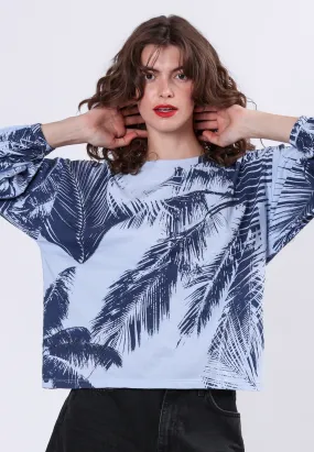 EPIDOTE TOP PALE BLUE Comfy and Versatile Streetwear Style