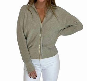 Casual Knit Wear Glamour Cardigan In Hazelnut