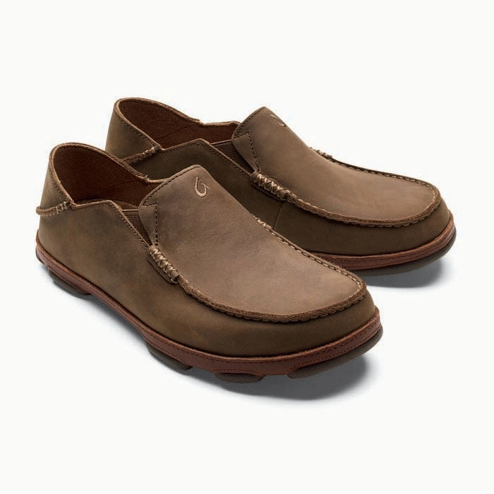 Shady Step Foldable Build Mens Olukai Moloa in Ray Toffee