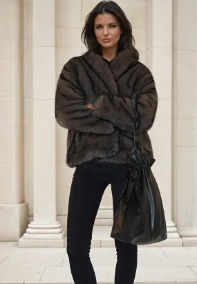 LUNA COAT BROWN Anti Glare Trim Heat Trapping Layer