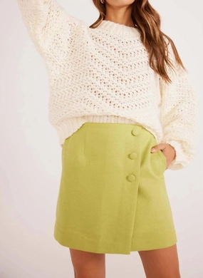 Luna Sweater In Ivory Simple Chic