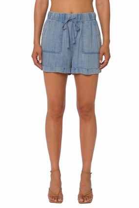 Heat Ready Camping Gear Lyra Pull On Shorts In Medium Stone