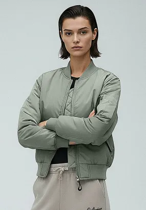 Long Sleeve Water Resistant MA1 BOMBER TAN