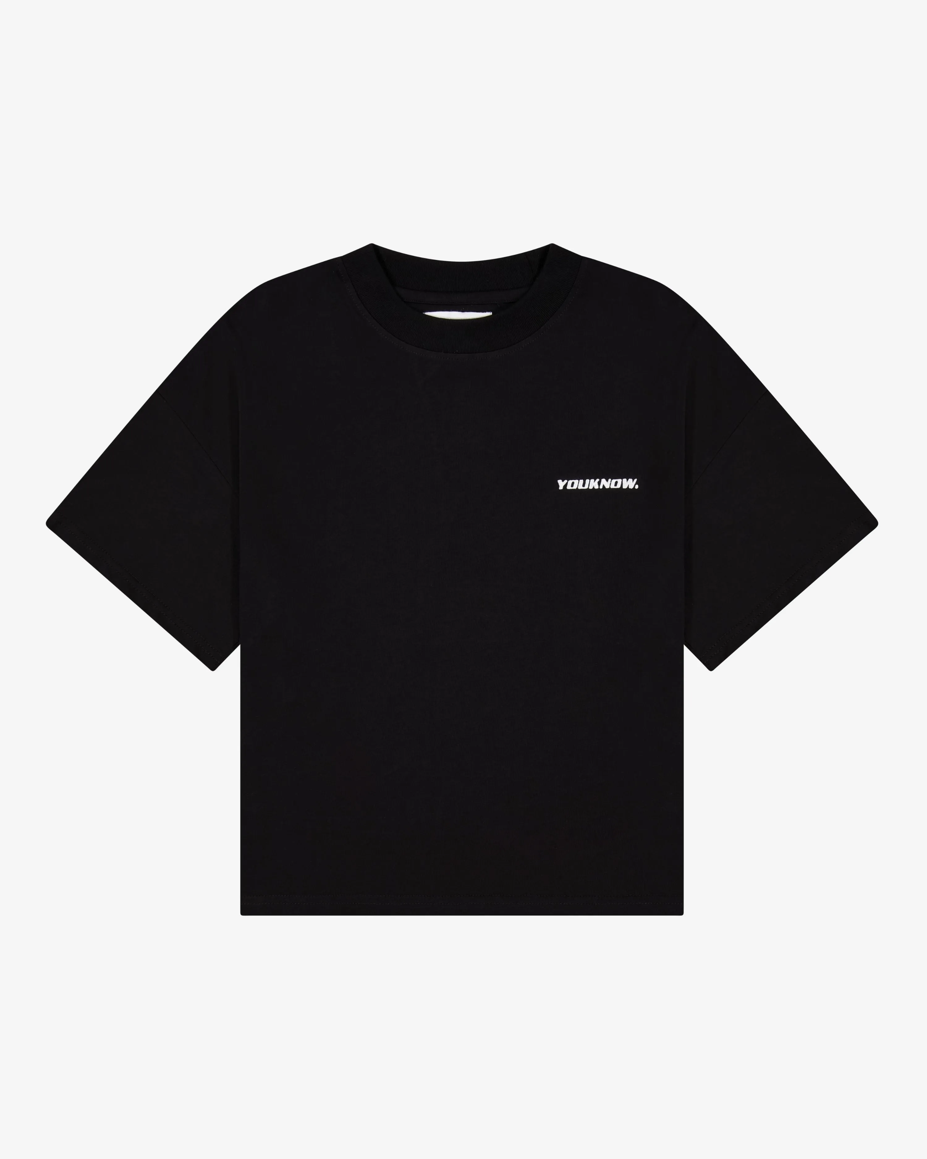 Outline Icon Tee | Black Modern Style Trend