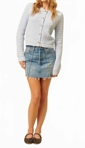 Versatile Styling Ultimate Layering Marcel Cardigan In Denim Wash