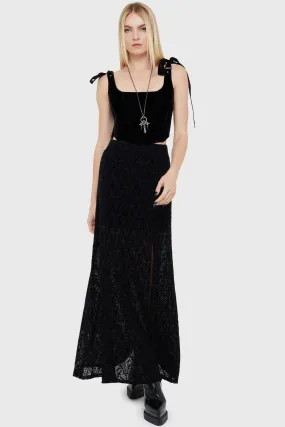 Artisanal Craft Autumn Stroll Marceline Maxi Skirt