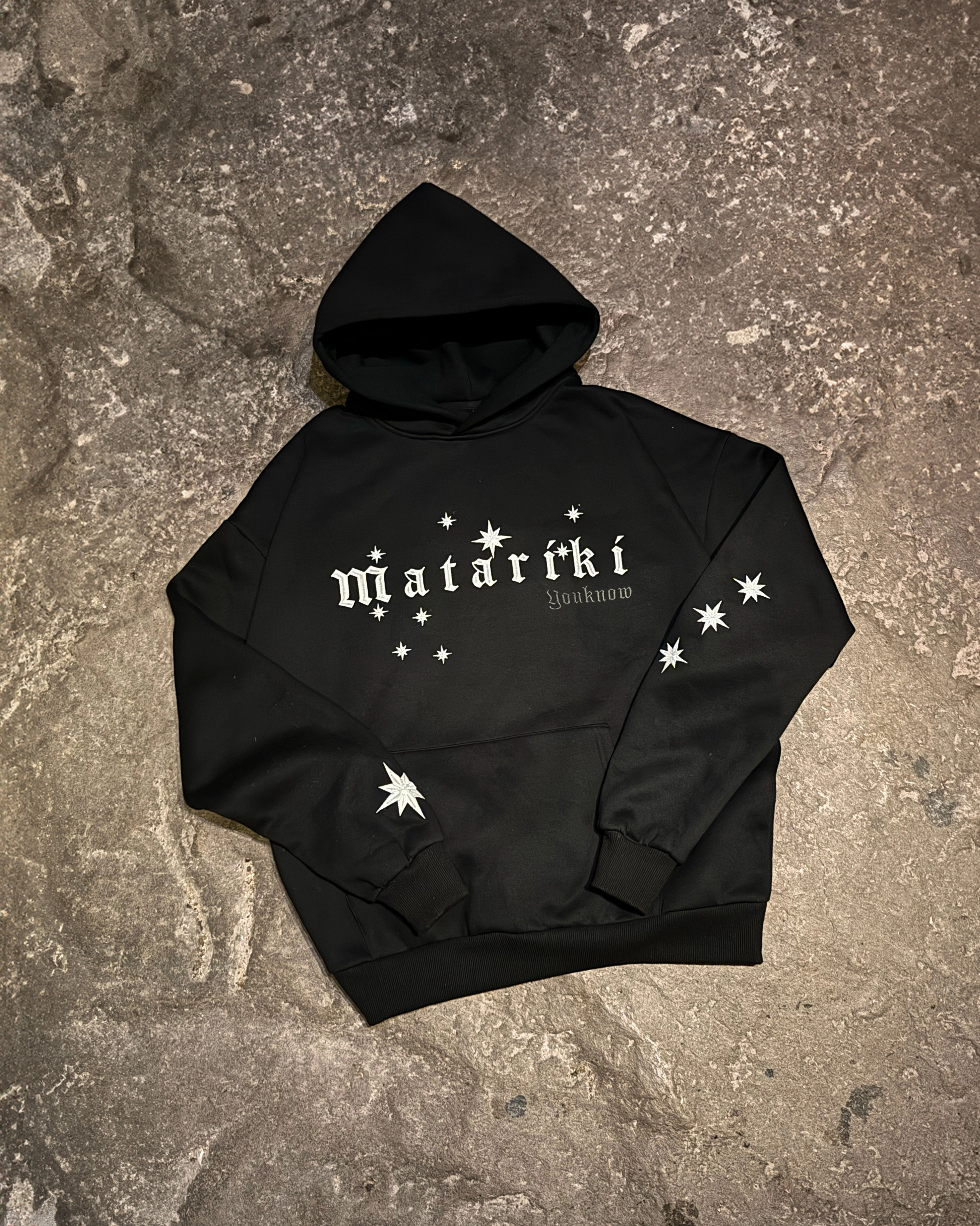 Matariki Hoodie | Black Fashionable Item Street Fashion