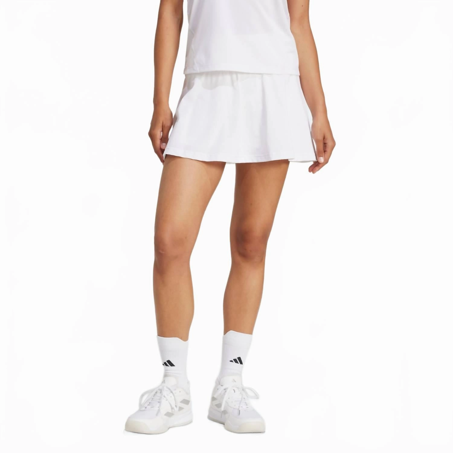 Club Tennis Climacool Skirt In White Soft Mood