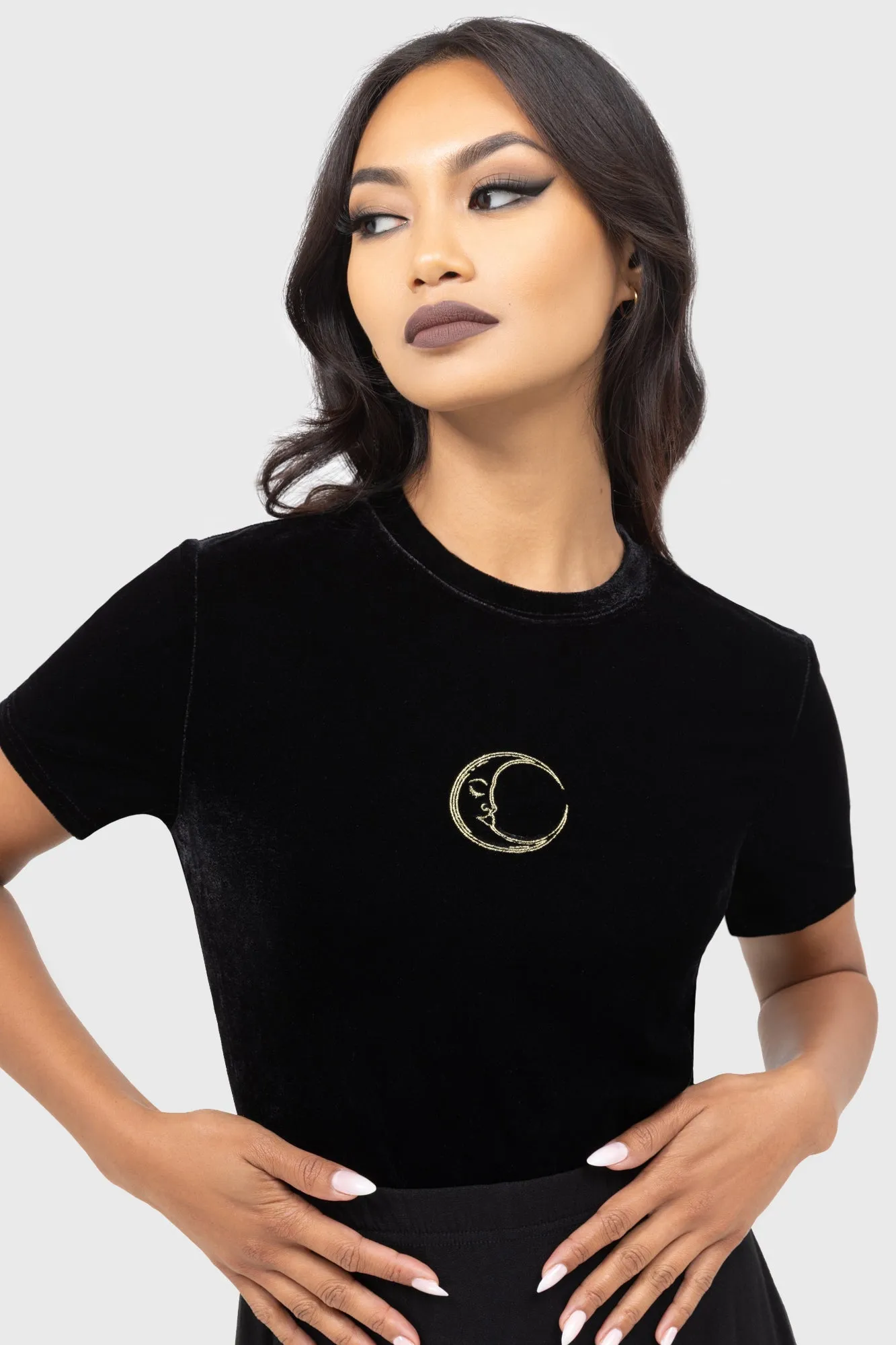Minimal Comfort Wear V neck style Melusine Top