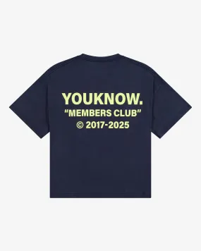 Members Club Tee | Washed Navy Button Down Active Essentials
