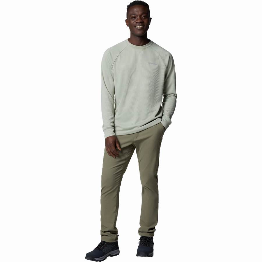 Men's Black Mesa Woven Pant Soft Brushed Lining