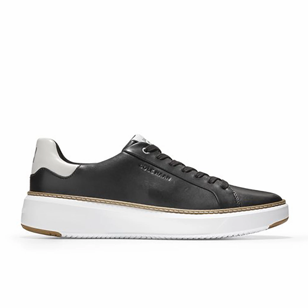 Mens Cole Haan Grandpro Topspin Sneaker in Black Solid design Balanced Step
