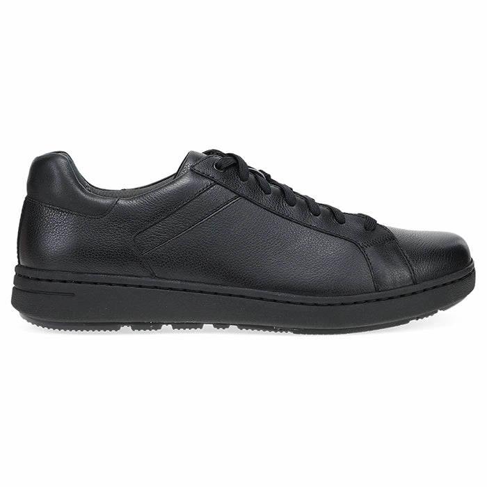 Mens Dansko Timothy in Black Easy Clean Material