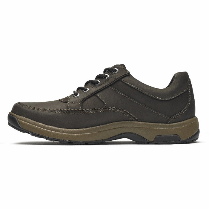 Contoured Insole Shape Mens Dunham Midland Oxford Nubuck in Brown