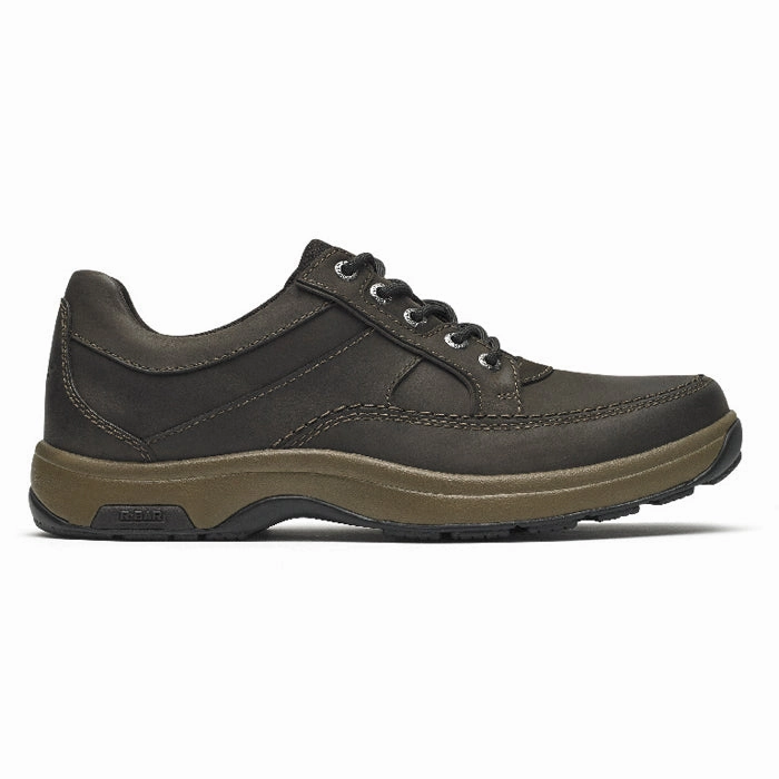 Mens Dunham Midland Oxford Nubuck in Brown Feel Flex