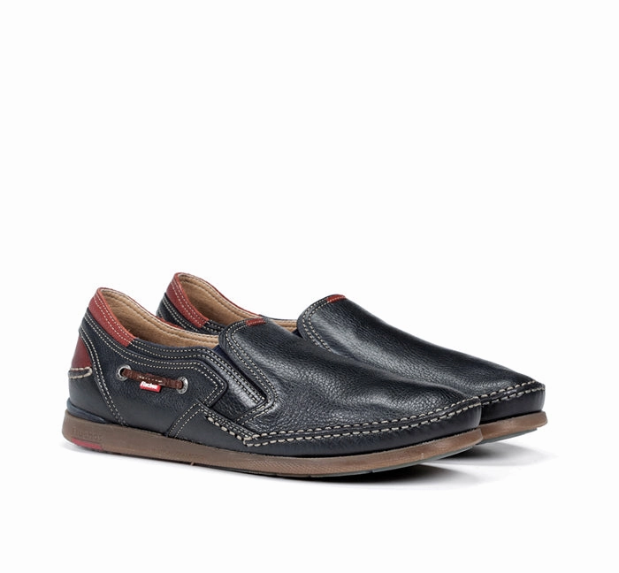 Non Slip Outsole Mens Fluchos Mariner Navy