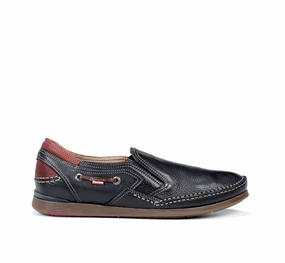Mens Fluchos Mariner Navy Odor Control Fabric