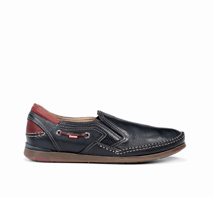 Mens Fluchos Mariner Navy Versatile Step