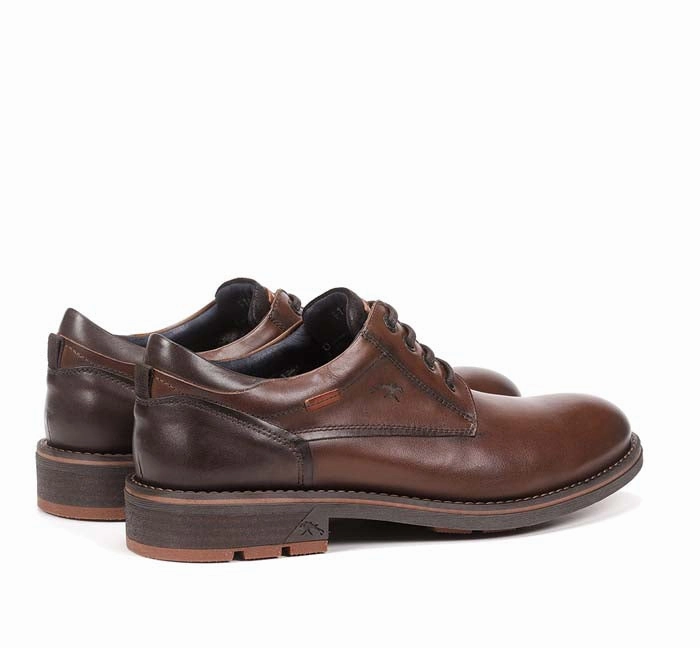 Mens Fluchos Terry in Cognac Comfort   padding No Stitch