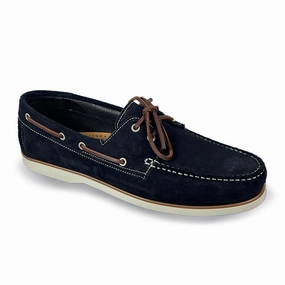 Textured Surface Eco friendly materials Mens Hold Lucky Boat in Navy