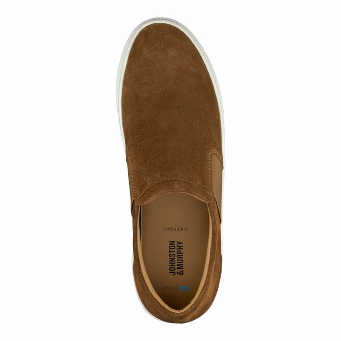 Soft Flex Midsole outdoor chill Mens Johnston & Murphy Banks Slip On Tan