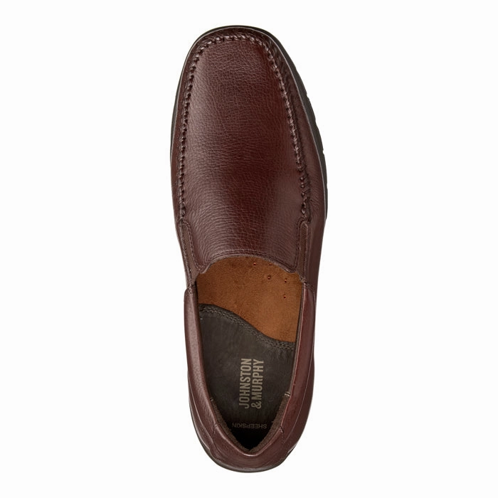 Mens Johnston & Murphy Crawford Venetian Mahogany Glide Step