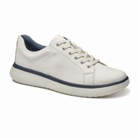 Mens Johnston & Murphy Oasis Lace to Toe in White Relax Day