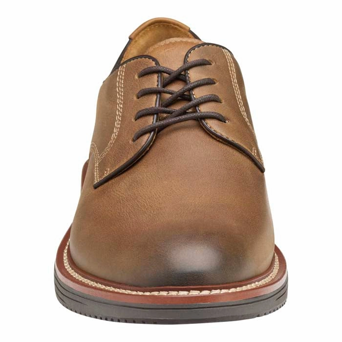 Minimal Detail Mens Johnston & Murphy Upton Plain Toe in Tan