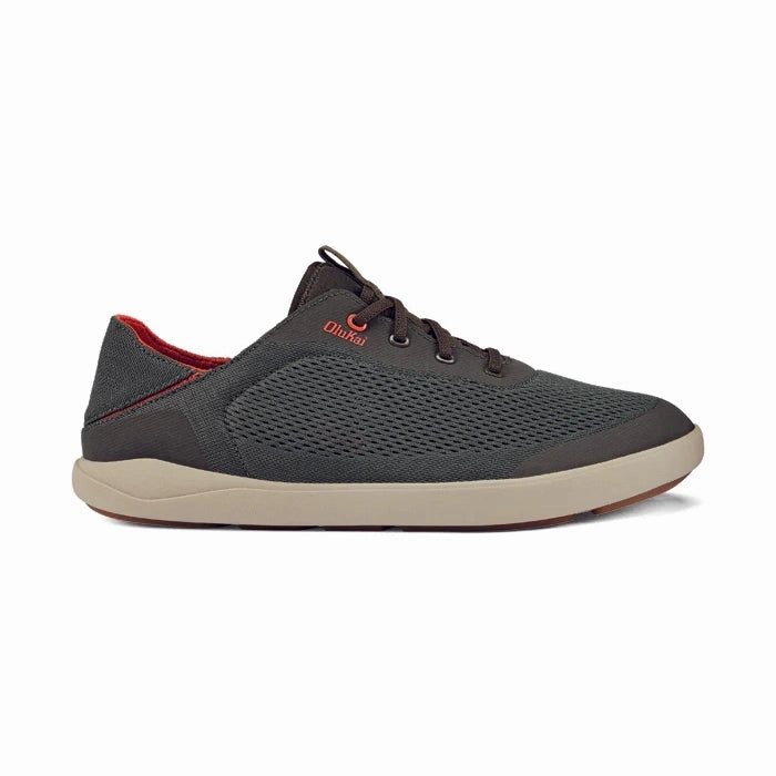 Mens Olukai Moku Pae Island Salt/Koi Heel Hug