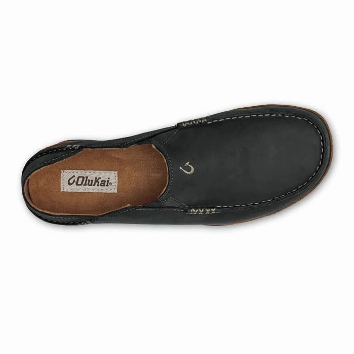Mens Olukai Moloa in Black Toffee Sport Touch Prairie Run