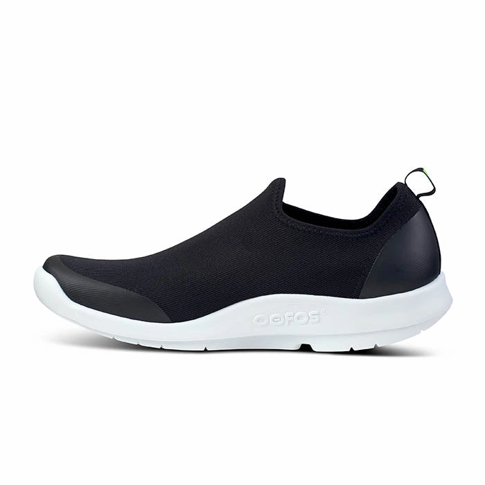 Mens Oofos Oomg Sport in Black Ride Friendly Comfortable Performance