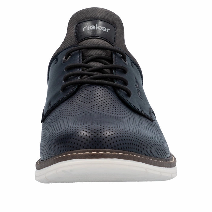 Mens Rieker Dustin 50 in Navy/Nuss/Rauch/Ozean Short Trip Air Zone