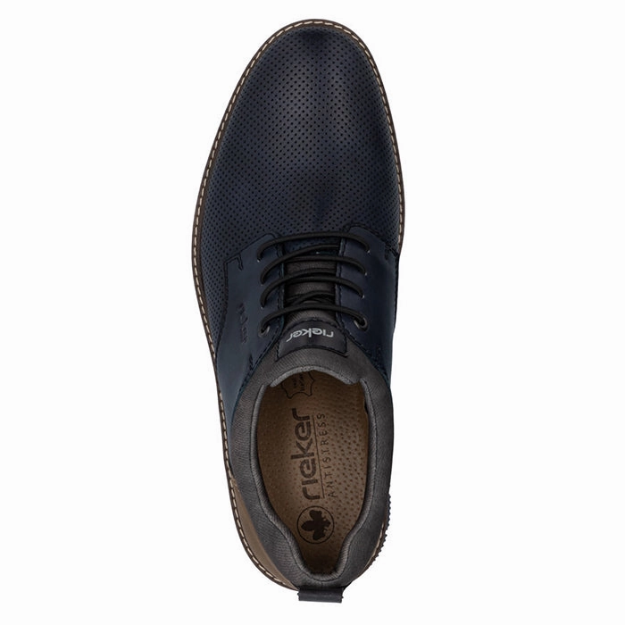 Active Gear Mens Rieker Dustin 50 in Navy/Nuss/Rauch/Ozean