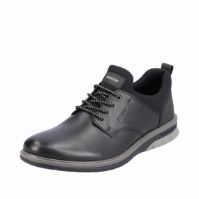 Breathable Build Mens Rieker Dustin 54 in Black/Black/Black