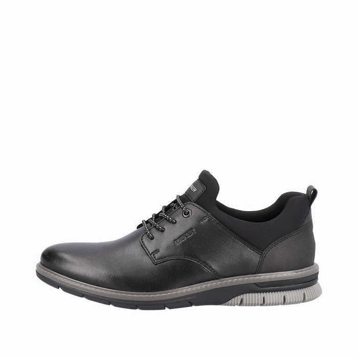 Mens Rieker Dustin 54 in Black/Black/Black Morning Ready