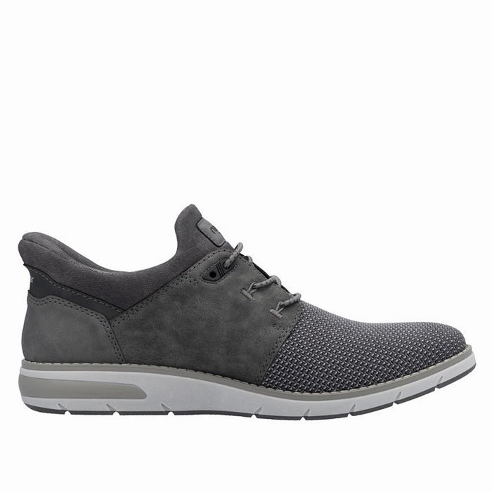 Mens Rieker Dustin 58 in Stein/Smoke/Cenere Comfortable Fashion