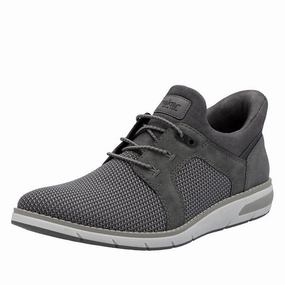 Style Daily Memory Foam Insert Mens Rieker Dustin 58 in Stein/Smoke/Cenere