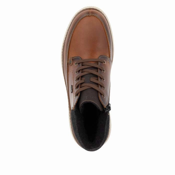 Urban Style Mens Rieker Stan 14 in Amaretto/Sattel/Schwarz