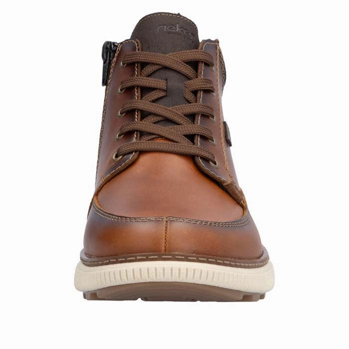 Mens Rieker Stan 14 in Amaretto/Sattel/Schwarz Root Path Group Hike