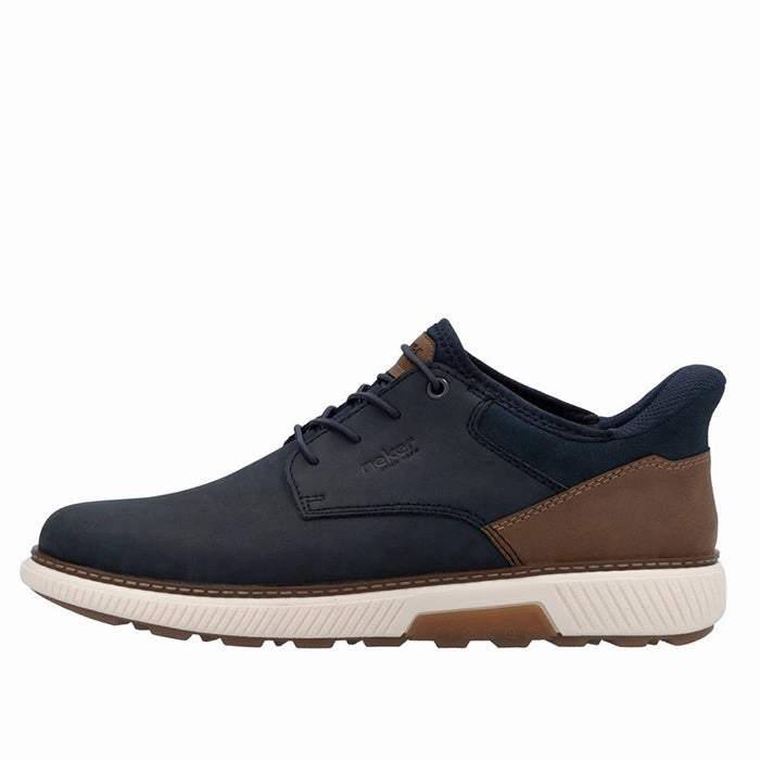 Comfy All Mens Rieker Stan 57 in Midnight/Pazifik/Nuss/Navy