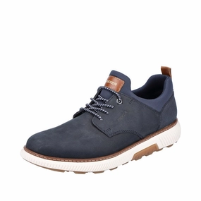 Mens Rieker Stan 60 in Pazifik/Navy/Lake/Amaretto Bush Hike On Move