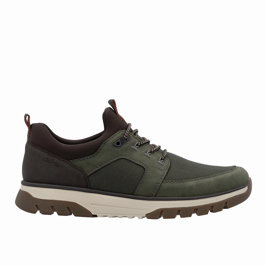 Sun Step Mens Rieker Stanley 51 in Moos/Pesto/Moro